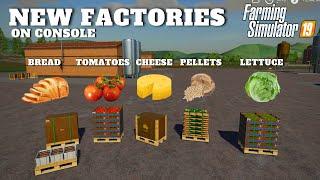 NEW FACTORIES ON CONSOLE : WE GOT BREAD ! - Farming Simulator 19 - PS4