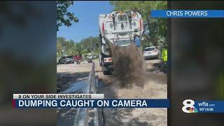 St. Pete says utility truck dumped storm water into canal, neighbors aren't so sure