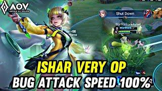 AOV : ISHAR GAMEPLAY | VERY OP - ARENA OF VALOR LIÊNQUÂNMOBILE ROV