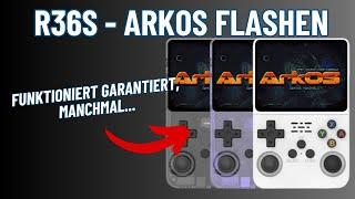 R36S - das beste & zuverlässigste Betriebssystem - ArkOS-R3XS (AeolusUX) auf den R36S flashen