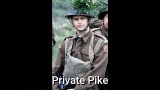 On Parade: Private Pike