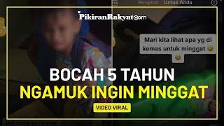 Viral Bocah 5 Tahun Ngamuk Ingin Minggat dari Rumah karena Dimarahi Ibunya, Isi Tasnya Bikin Ngakak