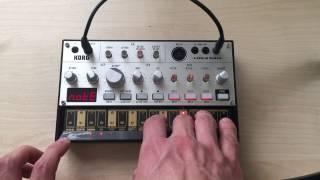 Korg Volca Bass Demo Retro