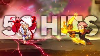 Brawlhalla 50-Hit Luffy Combo