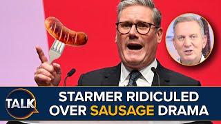 Keir Starmer RIDICULED Over SAUSAGES Slip Up In Major Speech