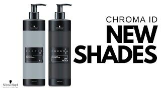 CHROMA ID  new shades  Off-Black & 9-12 Bonding Color Masks | Schwarzkopf Professional