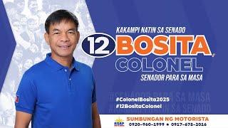 SENADOR PARA SA MASA | CONG BOSITA NEWS