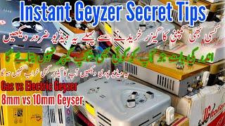 Best Instant or electric Geyzer 2023|| instant Geyzer kaisy use krain.Secret tips of instant Geyzer|
