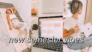 how i prepare for a new semester + how to customize your canvas!!