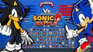 RELEASE | SONIC BATTLE HD JUS MUGEN v1 - 105 CHARS & 86 STAGES