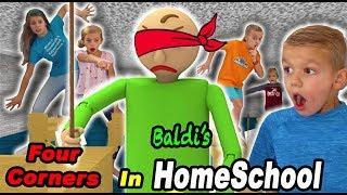 Four Corners in Baldi's Basics Home School!