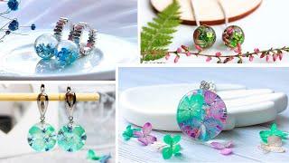 UV resin or epoxy resin: 10 Beautiful DIY Flower jewelry You'll Love | Amazing DIY Jewelry