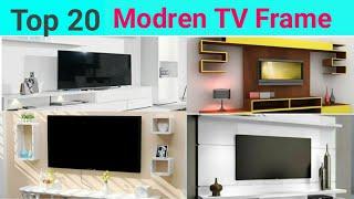 Top 20 Modern TV Frame Design in Civil Engineering !! TV Frame Design !! TV Frame Unique design !!