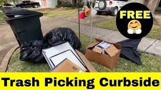 Trash Picking Curbside Pickup!!