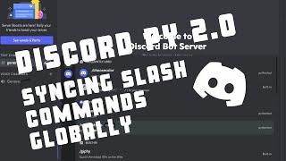 Syncing Slash Commands Globally -  Discord.py 2.0