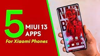 Download 5 New MIUI 13 APPS Apk On Your XIAOMI MIUI 12 Phones