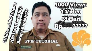 Ternyata Segini Pendapatan Youtuber Per 1000 Views | Per Video | Per 1000 Penayangan | Per 28 Hari