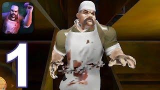 Scary Butcher 3D - Gameplay Walkthrough Part 1 - All Levels (iOS, Android)