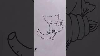 Easy lord Ganesha drawing from 5dots#lordganesha#dotsdrawing#arthappyganeshchaturthi