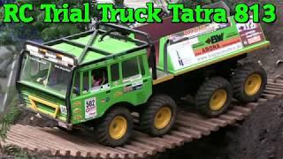 RC Trial Truck Tatra 813 Green Monster 8x8 Modellbaumesse Erfurt 2018