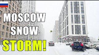 Would you drive in Russia Winter ? How to Drive in Russia Winter Snow Storm