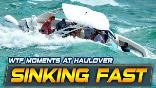 PARENTS FREAK OUT! Shocking Moments at Haulover Inlet | Boat Zone