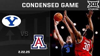 BYU vs. #19 Arizona Condensed Game | 2024-25 Big 12 Men's Basketball