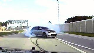 Perp in Cherokee 'Need for Speed' Stunt on Florida Turnpike Goes Wrong