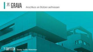 Grundlagen GRAVA – Anschluss an Stützen aufmessen