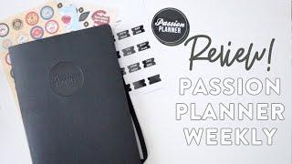 PASSION PLANNER WEEKLY REVIEW!