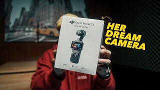 I SURPRISED MY WIFE WITH HER DREAM CAMERA — DJI OSMO POCKET 3