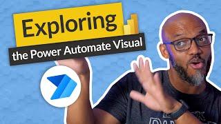 Exploring the Power Automate Visual in Power BI | Sending emails