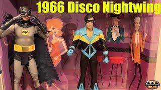 McFarlane Disco Nigthwing Batman 1966 '66 Comic Classic TV Series Action Figure Review & Comparison