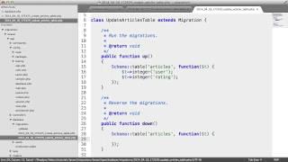 Laravel Migrations: Updating Tables (Part 4/4)