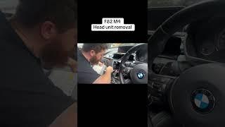 BMW F82 M4 - head unit, screen & controller removal DIY #csretrofits #bmw #f82 #f82m4