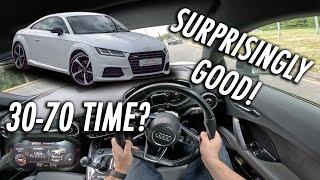 2017 AUDI TTS DRIVING POV/REVIEW // DSG FARTS FTW!