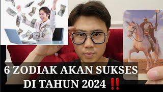 6 ZODIAK INI AKAN SUKSES BESAR DI TAHUN 2024 ‼️HIDUP BAHAGIA TENTRAM !!