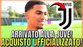 NOTIZIE DI OGGI! NUOVO RINFORZO PER LA JUVENTUS CONFERMATO! NOTIZIE JUVE OGGI