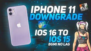 how to downgrade iphone 11 ios 16 to 15 | iPhone 11 ios 15 downgrade| downgrade ios 16 to 15 