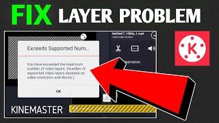 Kinemaster Layer Problem Fix | Media layer Not Show #kinemaster #videoediting #umarchughtai