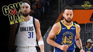 Golden State Warriors Full Team Highlights vs Mavericks | Dec 15, 2024  | FreeDawkins