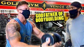 Shoulder Workout W/ The Godfather Of Bodybuilding