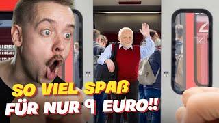 So viel Spaß für 9 Euro!! Reaktion auf: Die 9 Euro Ticket Abenteuer von Jules
