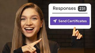 How to Generate Certificate from Google Form using Certifier!