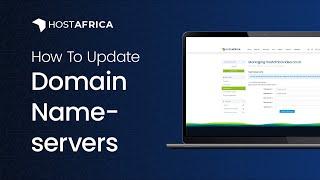 How to Update Domain Nameservers from HOSTAFRICA Client Area