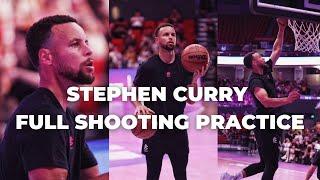 Stephen Curry Full Shooting Practice In Shanghai, China