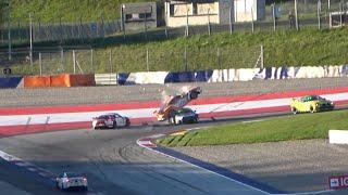 DTM Spielberg 2024 Action and Crashes