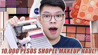 THE BEST 10K SHOPEE HAUL! (FENTY, COLOURPOP GLADKING, AND MORE AFFORDABLE MAKEUP)