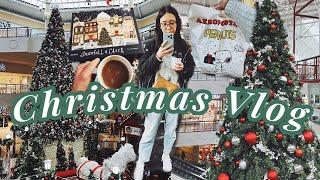 Holiday Vlog  Christmas shopping at the mall, gift ideas + cozy hobbies  Vlogmas ep. 7