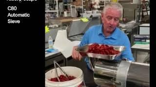 TRC demos the Robot Coupe C80 Automatic Sieve - Fresh Hot Sauce anyone?